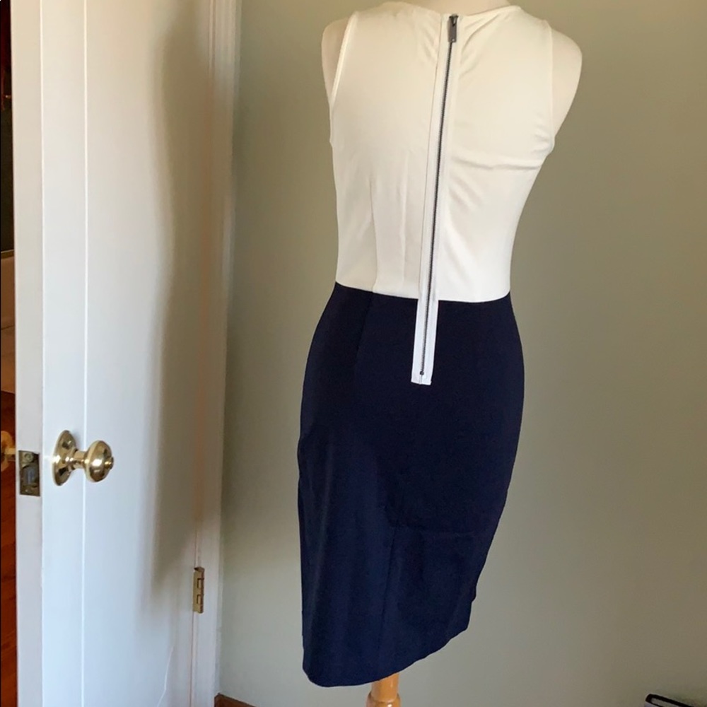 DKNYC blue navy and white dress - Picture 3 of 6